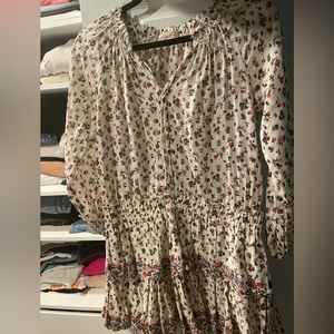 LoveShackFancy floral dress size small